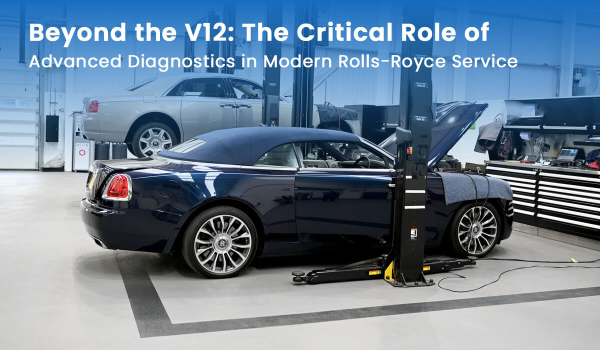 Beyond the V12: The Critical Role of Advanced Diagnostics in Modern Rolls-Royce Service