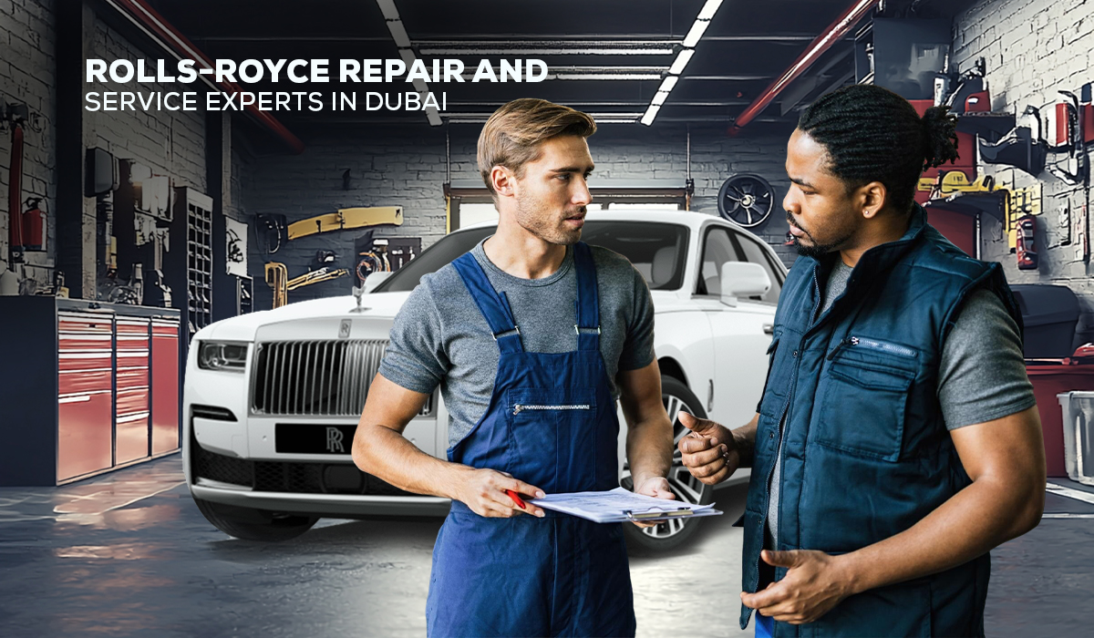Rolls Royce Car repair signs